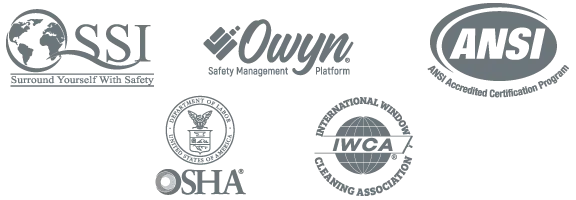 Compliant with OSHA, ANSI, QSSI, OWYN, and IWCA safety standards