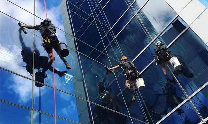 High Rise Window Cleaning In San Antonio
